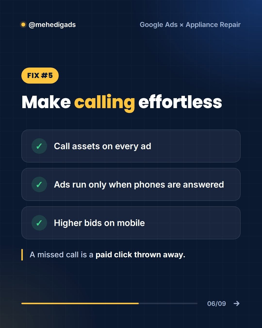 Fix 5: Make calling effortless