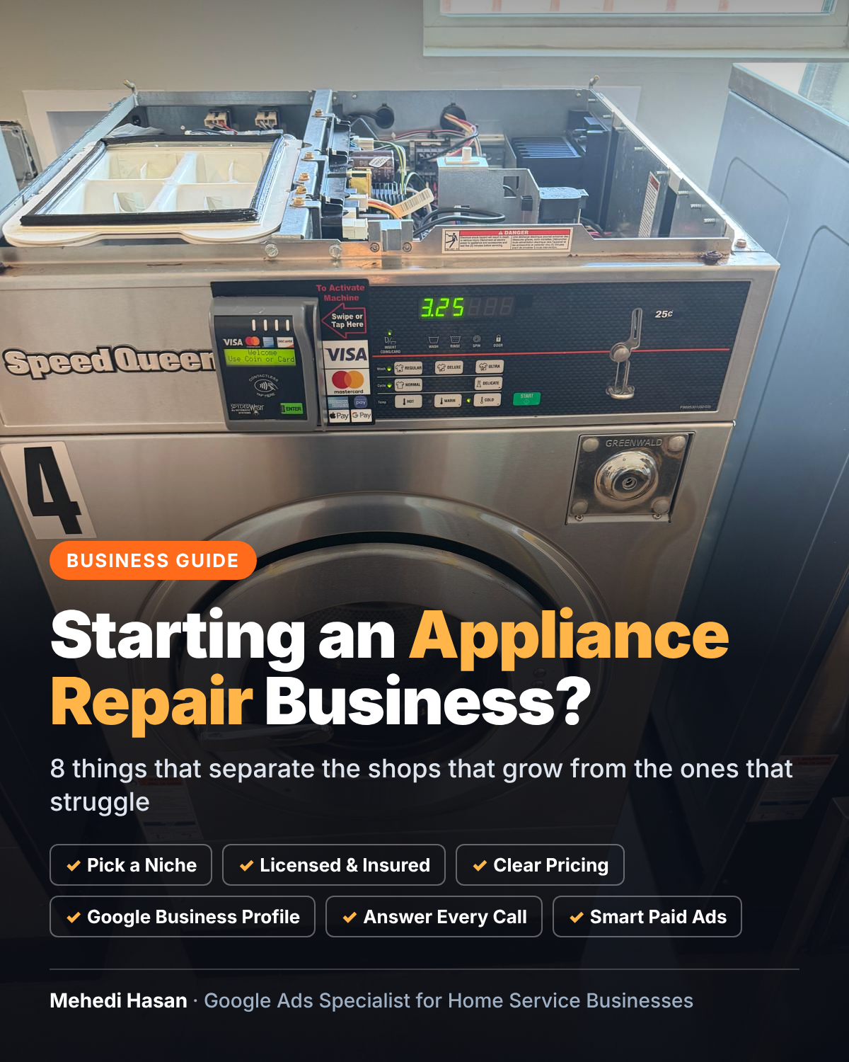 How to Start an Appliance Repair Business: 8 Things That Actually Matter